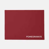 Nom de la couleur rouge de la grenade