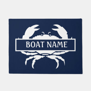 Paillasson Nom du bateau Crab Dock Mat