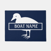 Nom du bateau Oiseau Dock Mat