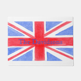 Paillasson NOM DU Drapeau britannique Union Jack