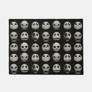 Paillasson Nombreux visages de Jack Skellington - Motif