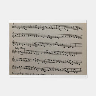 Paillasson Notation musicale classique musique symphonique ap