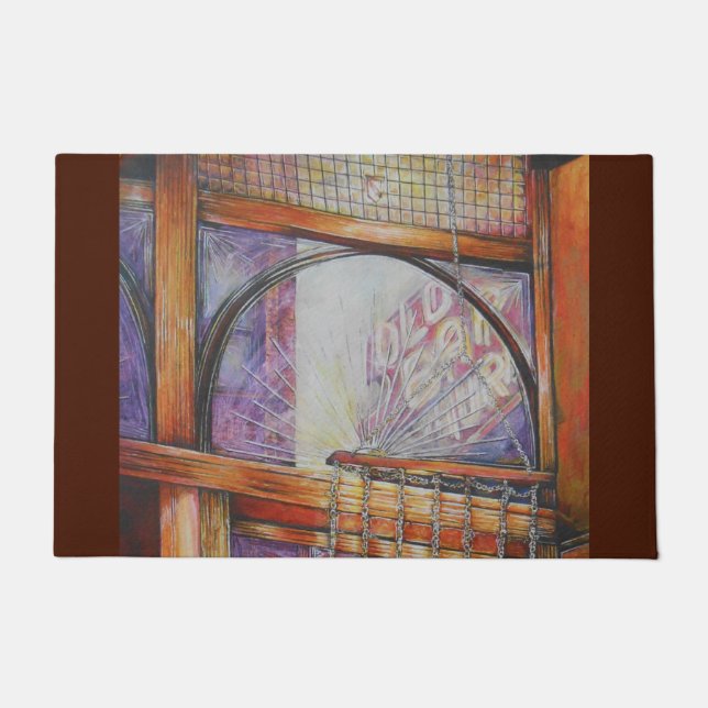 Paillasson Nous sommes tous des papillons volant autour de la (Devant)