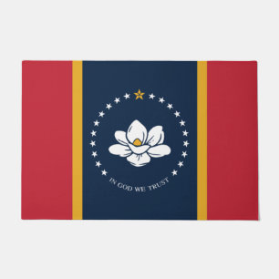 Paillasson Nouveau drapeau d'État du Mississipi