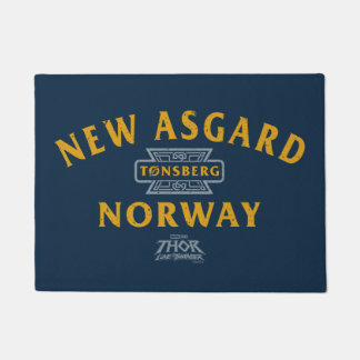 Paillasson Nouvelle Asgard Norvège Souvenir graphique