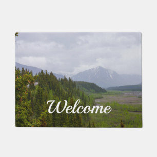 Paillasson Nuageux À Denali Welcome Doormat