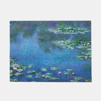 Paillasson Nymphéas vintage par Claude Monet