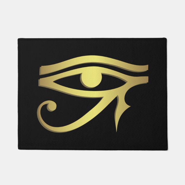 Paillasson Oeil de symbole d'Egyptien de horus (Devant)