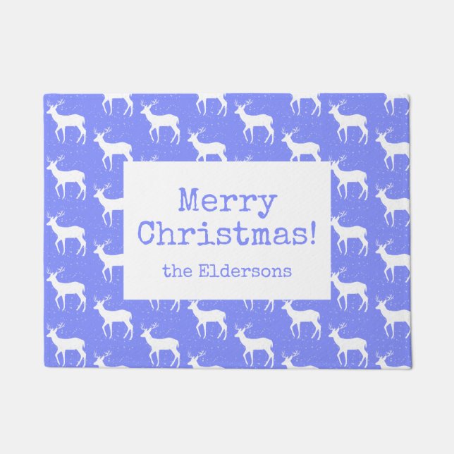 Paillasson Oh Deer, c'est Noël Door Mat (Devant)