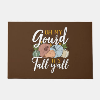 Paillasson Oh Mon Gourd, c'est l'automne Y'all