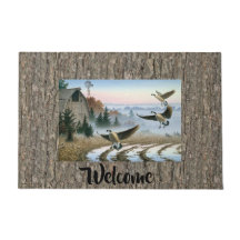 Oies Dans Le Champ Agricole