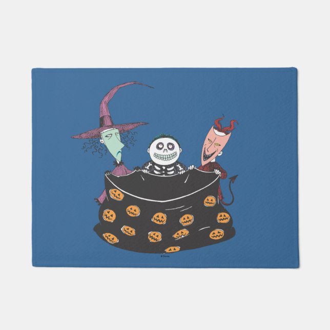 Paillasson Oogie's Boys - Trick or Treat (Devant)