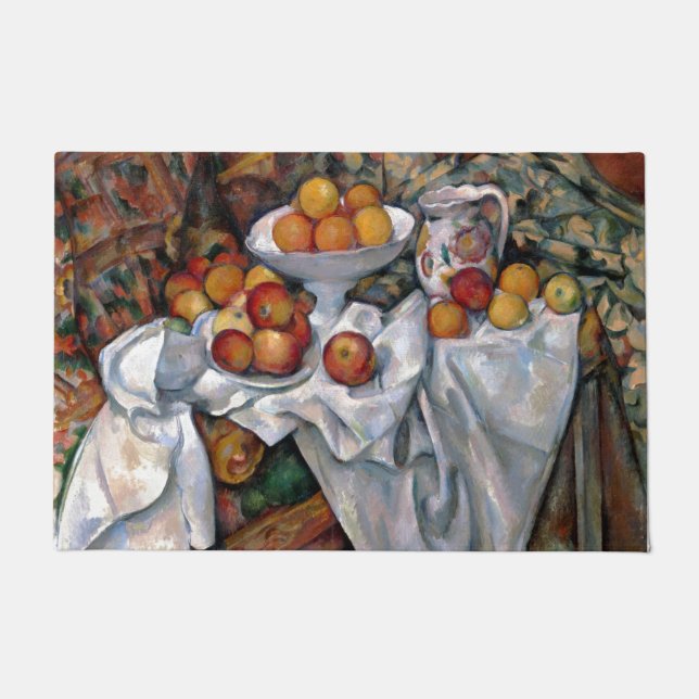 Paillasson Oranges à vie morte - Paul Cezanne Peinture Art (Devant)