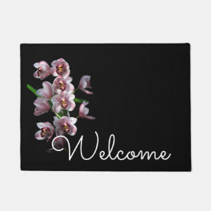 Paillasson Orchid insanity on Black