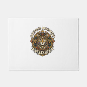 Paillasson Ornement baroque Chat Cadeau amateur de chat - Orn