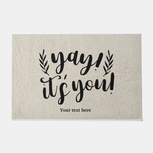 Paillasson Oui, c'est toi ! (Devant)