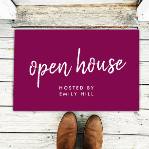 Paillasson Ouvrir la liste des propriétés Pink Real Estate