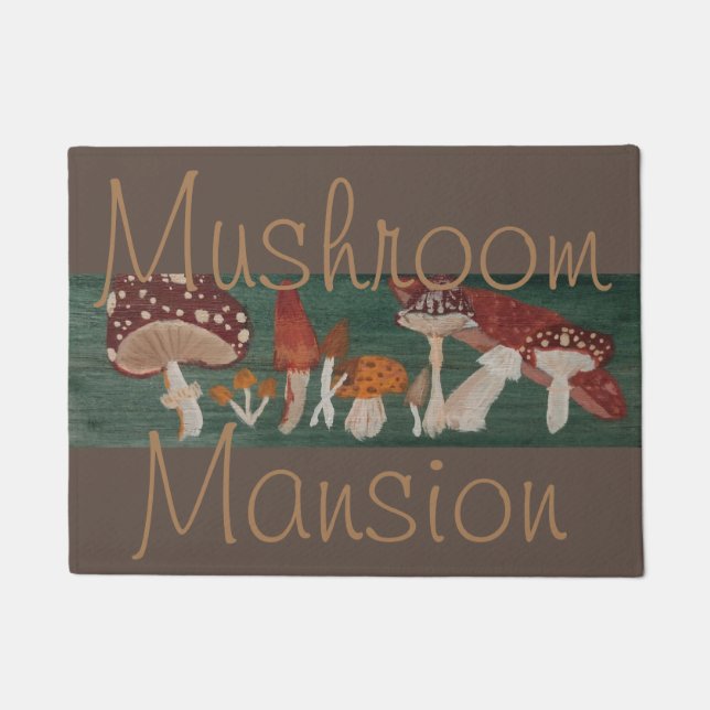 Paillasson Paillon de champignons (Devant)