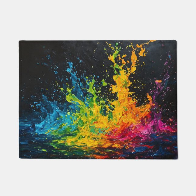 Paillasson Paint coloré (Devant)