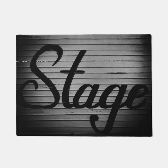 Paillasson Panneau Vintage "Stage" (Devant)