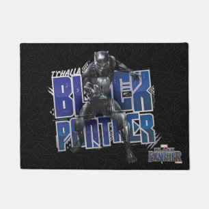 Paillasson Panthère noire   T'Challa - Graphique de panthère 