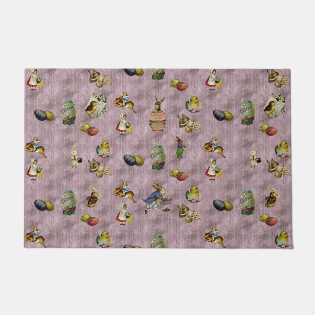 Paillasson Pâques vintage (Devant)