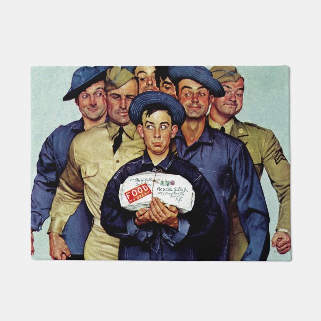 Paillasson Paquet de Willie Gillis de maison (Devant)