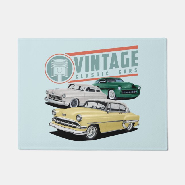 Paillasson Parking Vintage classique (Devant)