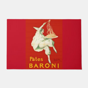 Paillasson Pates Baroni Cappiello Publicité Vintage