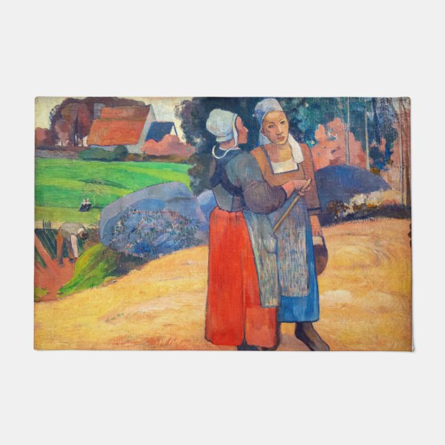 Paillasson Paul Gauguin - Paysannes Bretonnes (Devant)