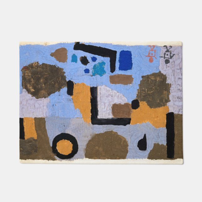 Paillasson Paul Klee Peinture Abstraite Art moderne (Devant)