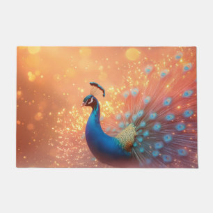 Paillasson Peacock Majestic avec Plumage Vibrant