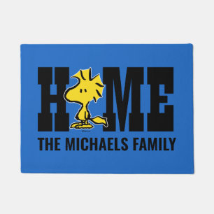 Paillasson Peanuts   Snoopy's Friend Woodstock