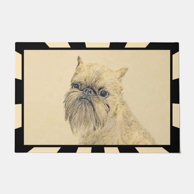 Paillasson Peinture bruxelloise sur le Griffon - Cute Origina (Devant)