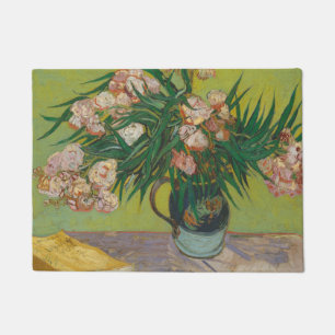 Paillasson Peinture de fleur d'oléandre de Vincent Van Gogh