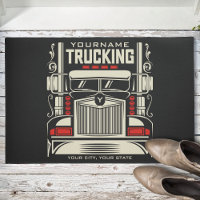 Personalized Trucking 18 Wheeler BIG Trucker