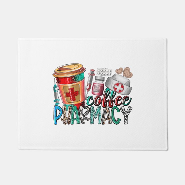 Paillasson Pharmacie café (Devant)