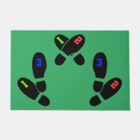 Photographie Mat de placement du pied