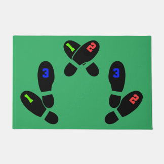 Paillasson Photographie Mat de placement du pied