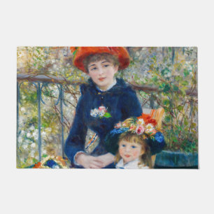Paillasson Pierre-Auguste Renoir - Deux soeurs sur la terrass
