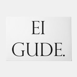 Paillasson Piéton Ei Gude, Francfort à Hesse Dialecte