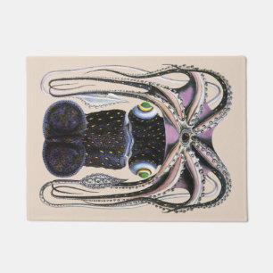 Paillasson Pieuvre ou calmar géant, Animal de la vie marine v