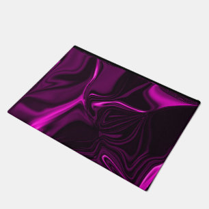 Paillasson Pink or purple tu plies on dark purple background