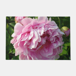 Paillasson Pink Peony photo cottage ferme jardin fleuri