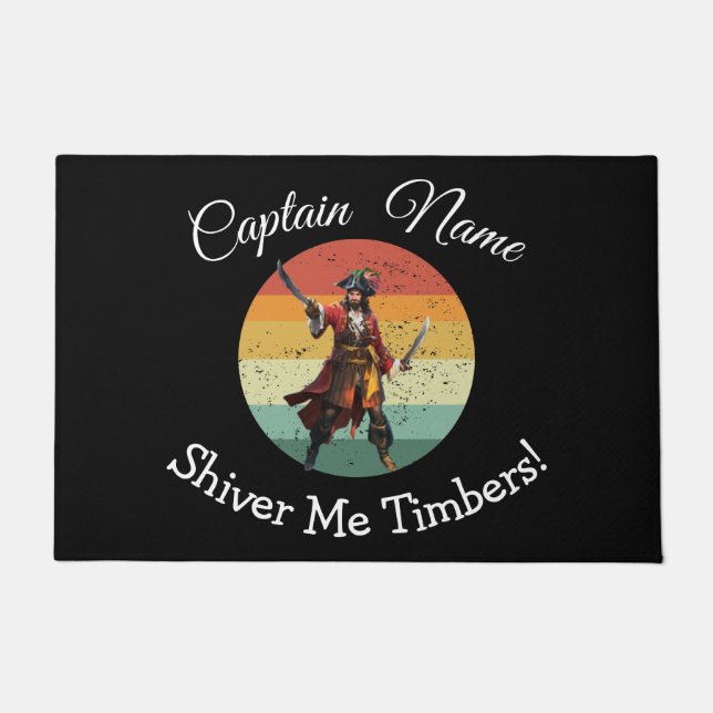 Paillasson Pirate thème Doormat (Devant)