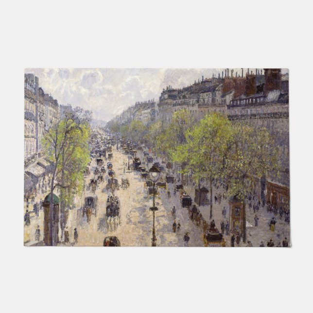 Paillasson Pissarro - Boulevard Montmartre, Printemps (Devant)