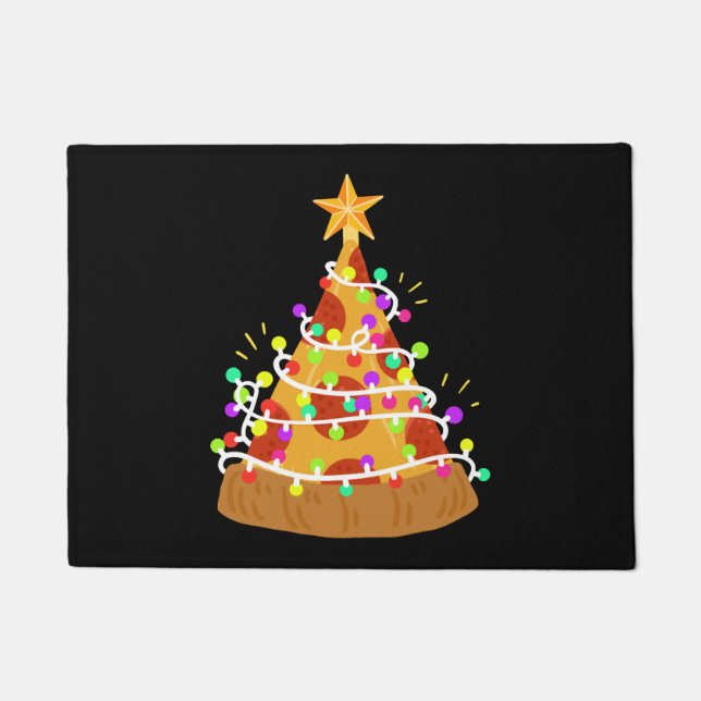 Paillasson Pizza de Noël (Devant)