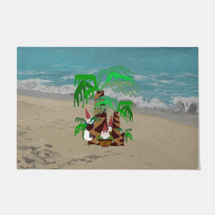 Paillasson Plage Gnomes Grand Porte
