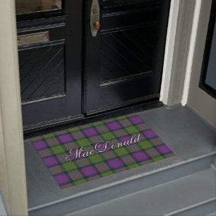 Paillasson Plaid de tartan écossais de MacDonald de clan de