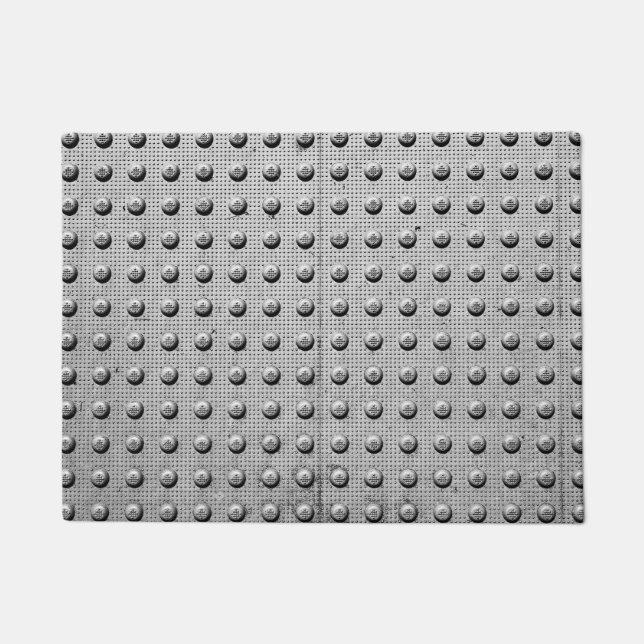 Paillasson Plaque métallique (Devant)